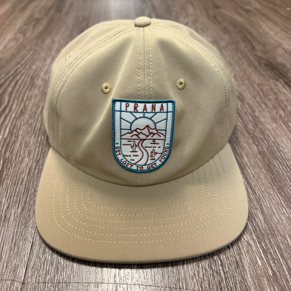 Prana Beige Adjustable Cap